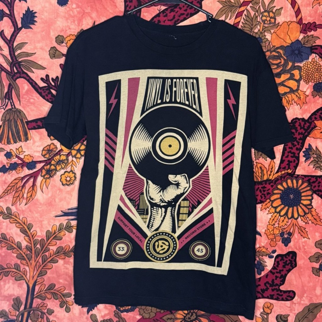 Super Cool Record Store Graphic Tee